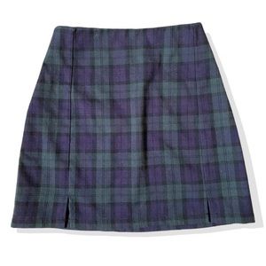 Plaid Brandy Skirt